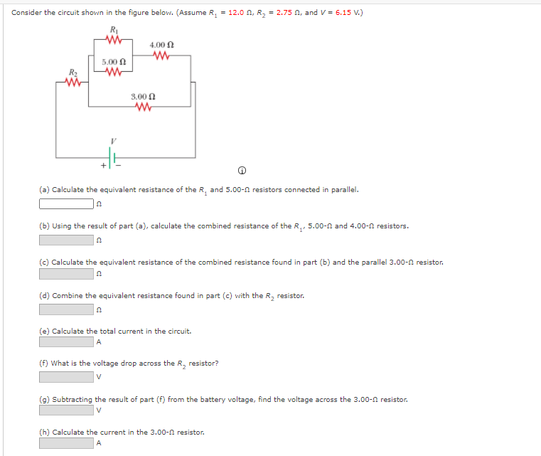 Solved Consider The Circuit Shown In The Figure Below. | Chegg.com