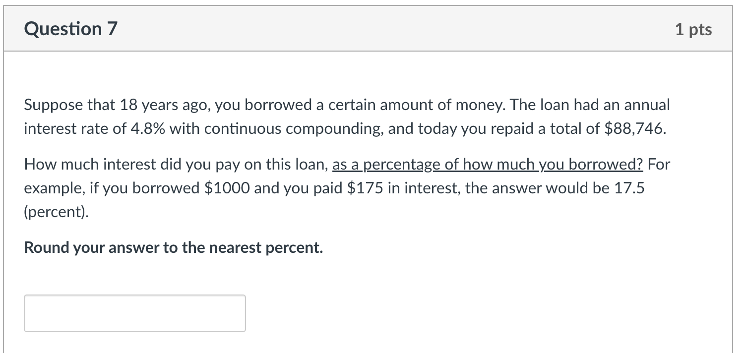 Solved To solve this problem, remember that the equation for | Chegg.com