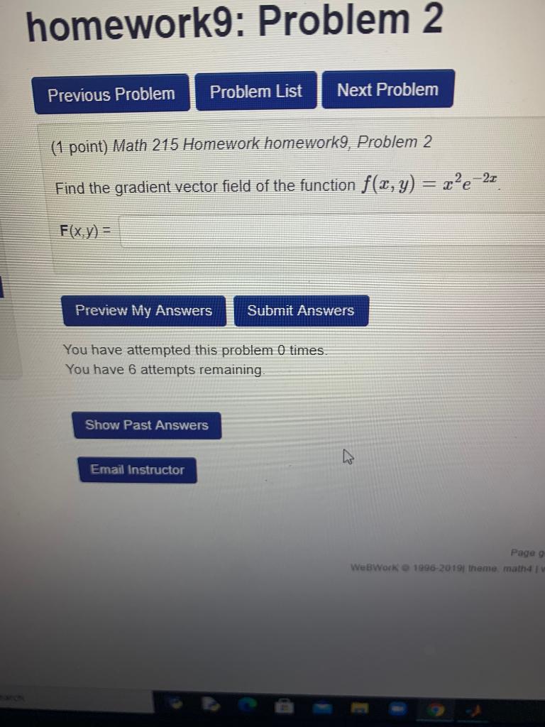 Solved homework9: Problem 2 Previous Problem Problem List | Chegg.com