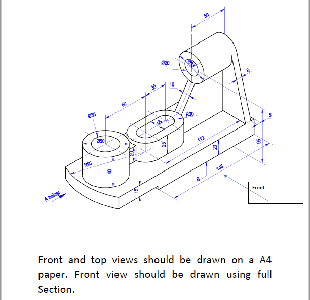 Solved use 70 for the bottom dimension. can you explain the | Chegg.com