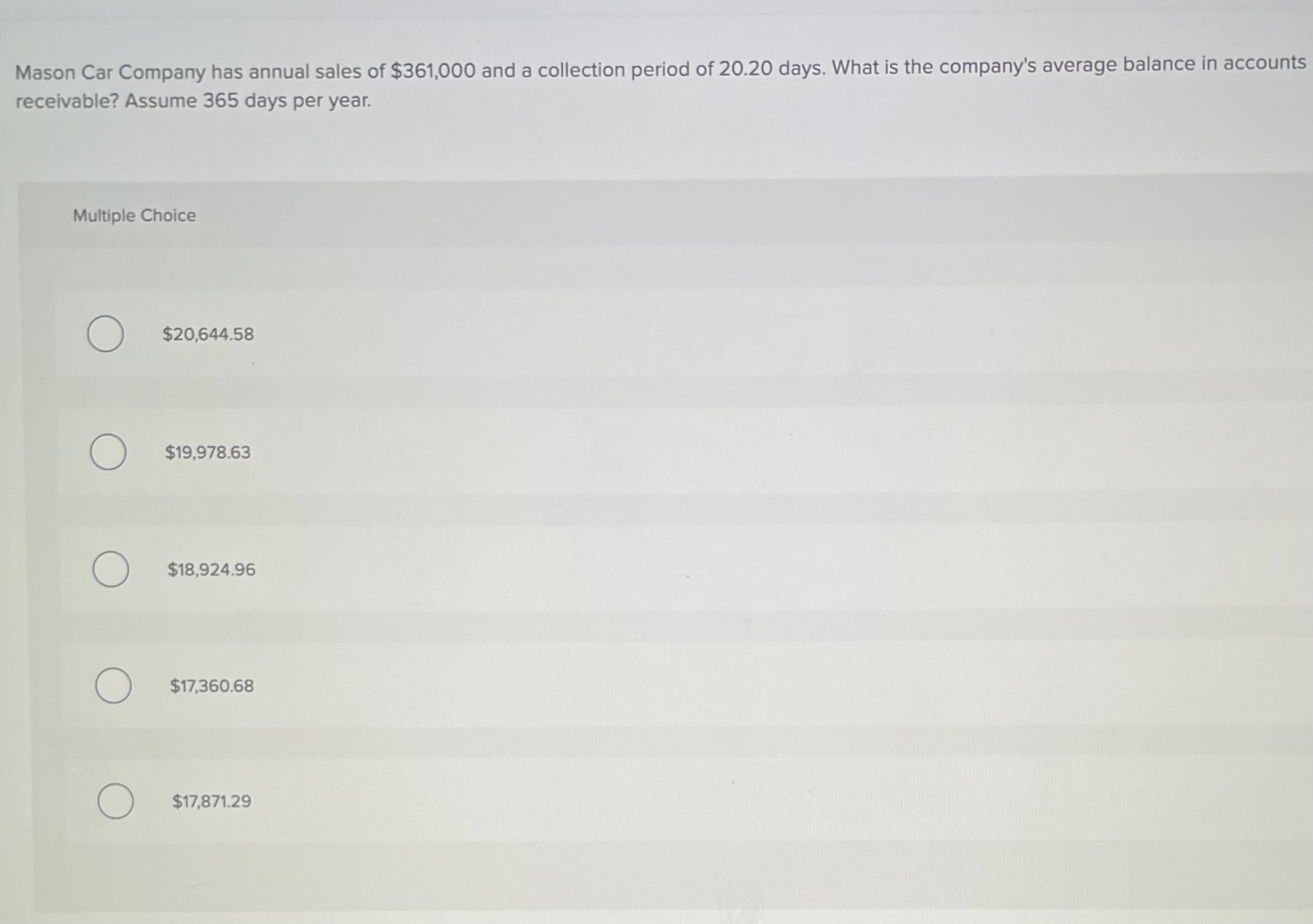 solved-mason-car-company-has-annual-sales-of-361-000-and-a-chegg