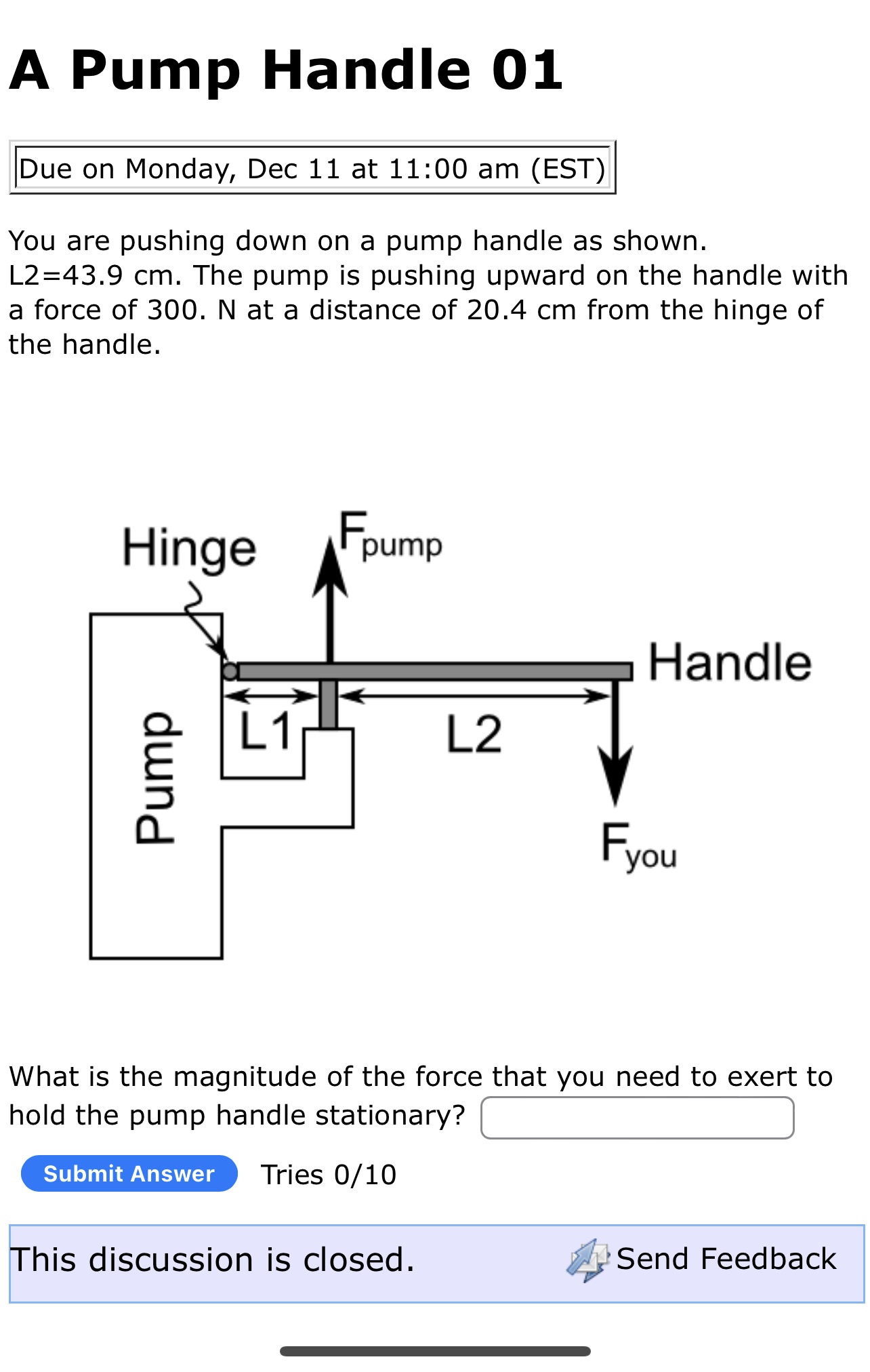 Pump Handle