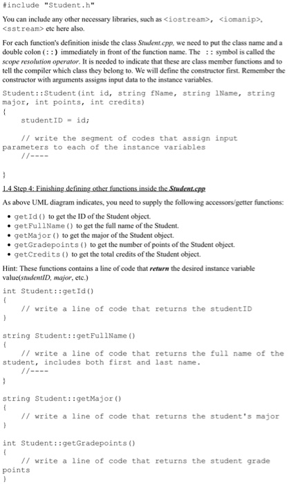 Solved 1. Lab Description For this Lab you have to implement | Chegg.com