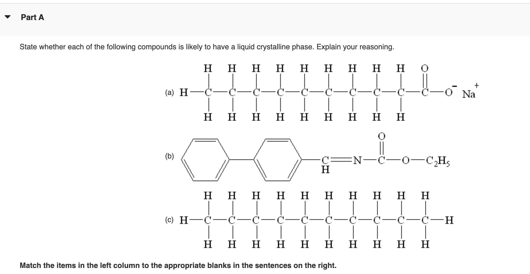 Solved State whether each of the following compounds is | Chegg.com
