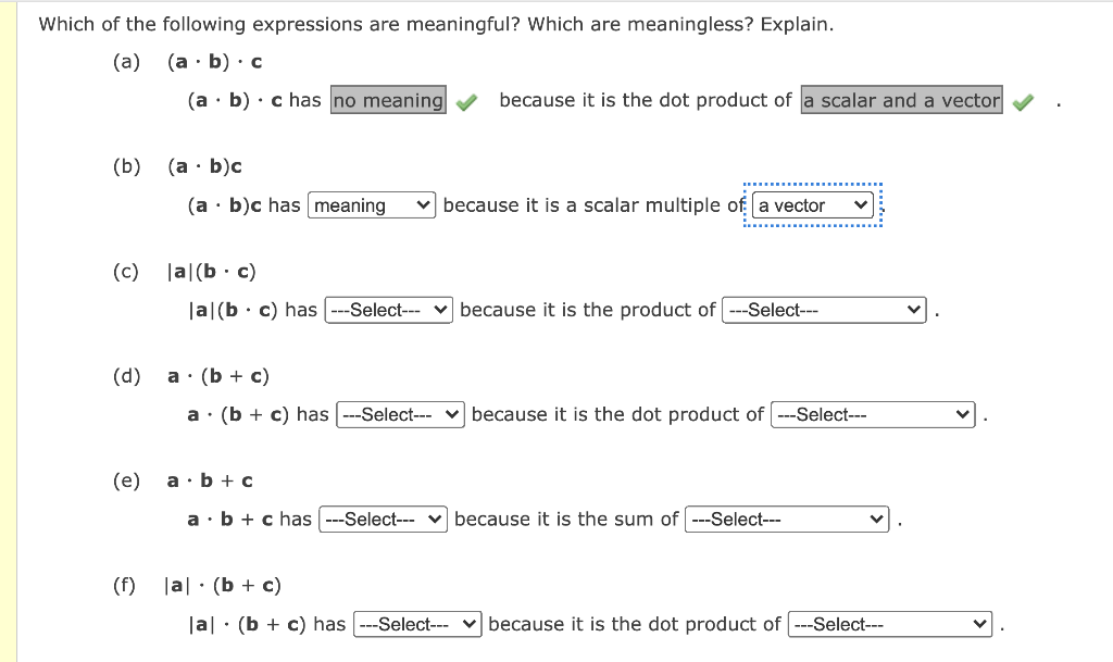 solved-which-of-the-following-expressions-are-meaningful-chegg