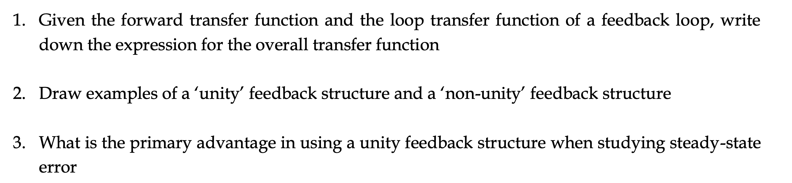 Solved 1. Given the forward transfer function and the loop | Chegg.com