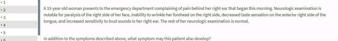 Solved . 1 A 33-year-old woman presents to the emergency | Chegg.com
