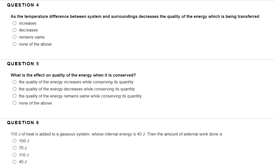 Solved Thermodynamics( Provide Final Answers Only ) | Chegg.com