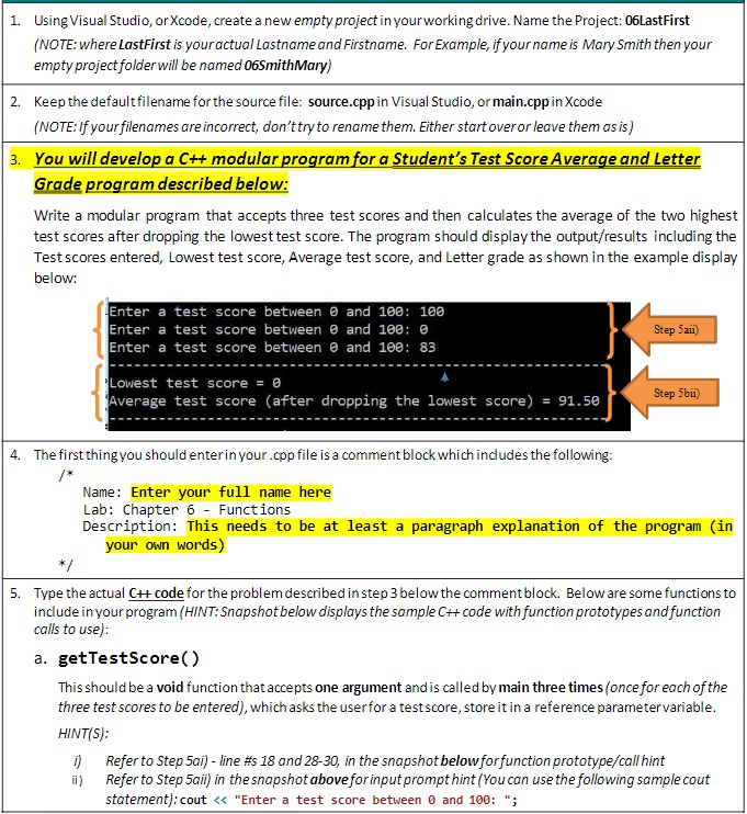 Solved Using C++, please write a small paragraph description | Chegg.com