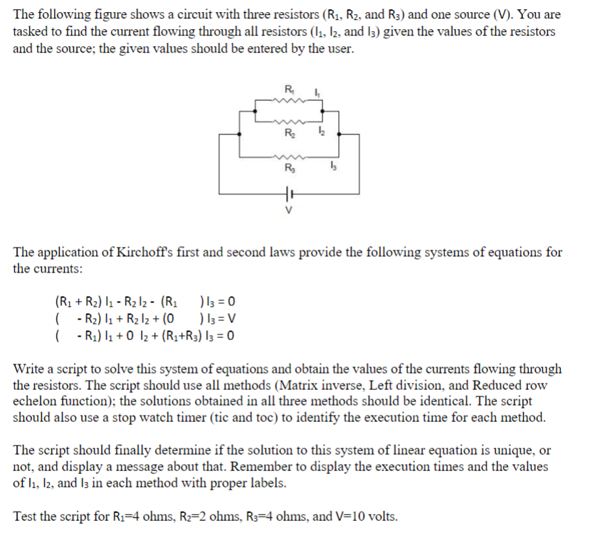 Solved The Following Figure Shows A Circuit With Three | Chegg.com