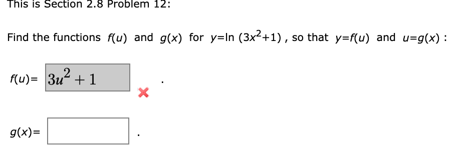 Solved This Is Section 2 8 Problem 12 Find The Functions Chegg Com