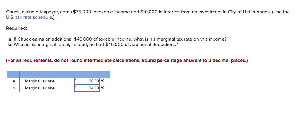 Solved Chuck A Single Taxpayer Earns In Taxable Chegg Com