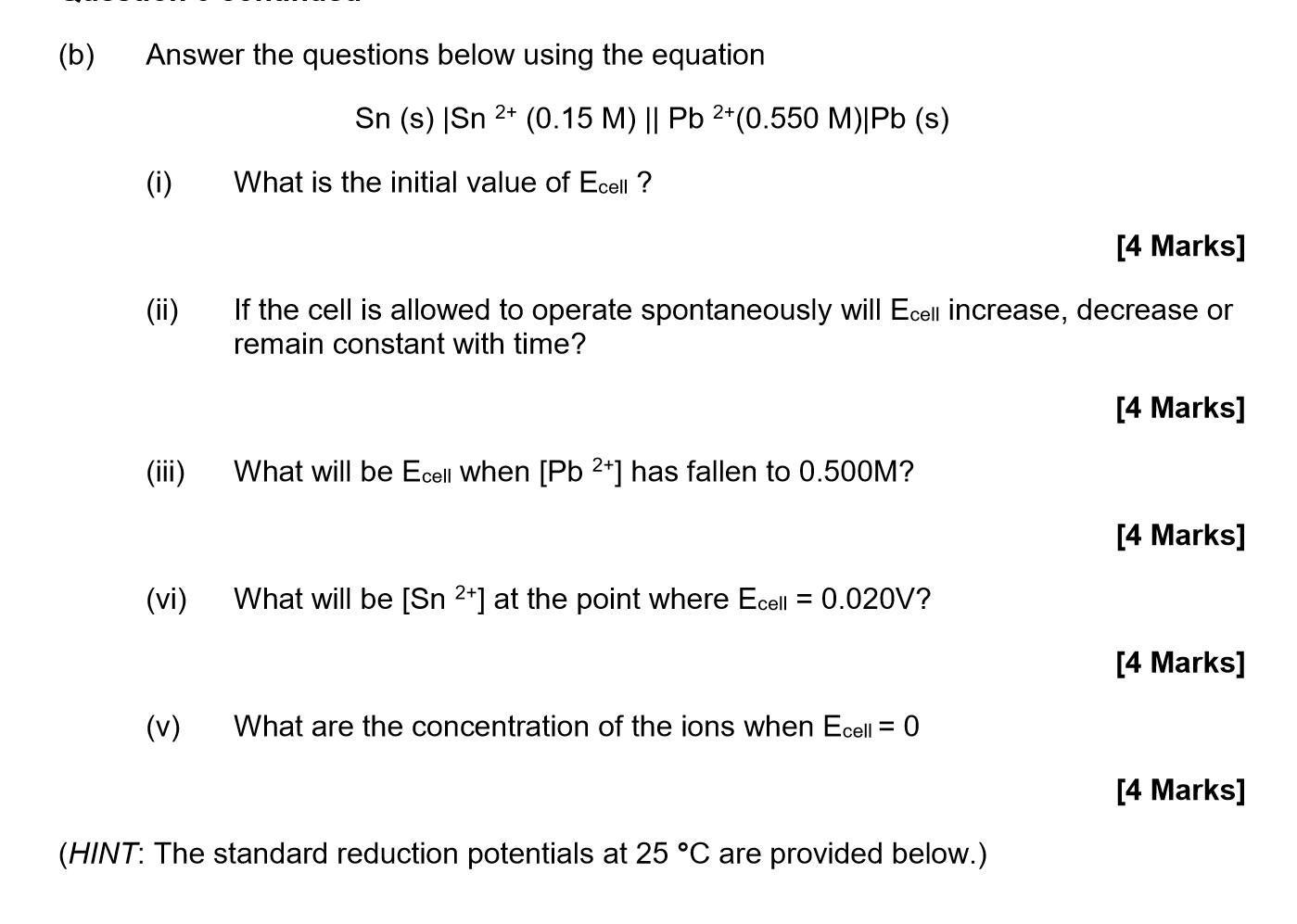 Solved B Answer The Questions Below Using The Equation Chegg Com