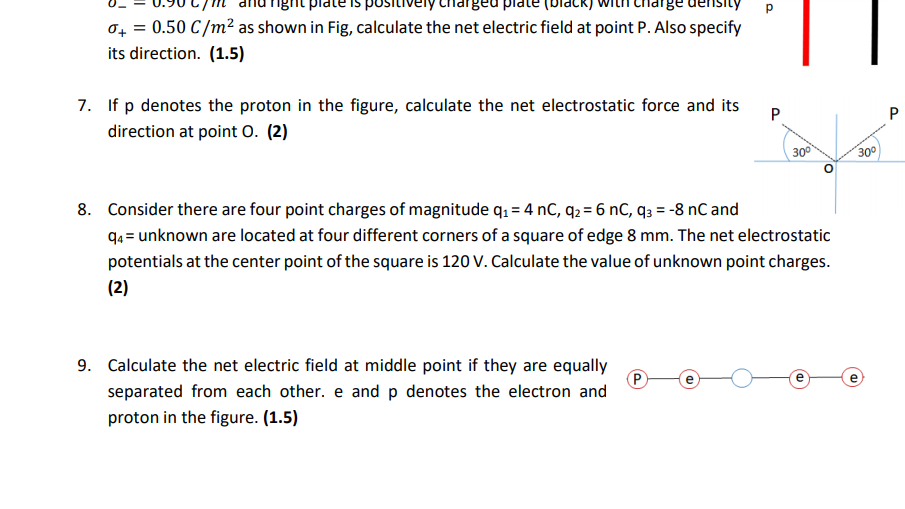 Solved Solve 9 And In The Case Of 7 Consider A Test | Chegg.com