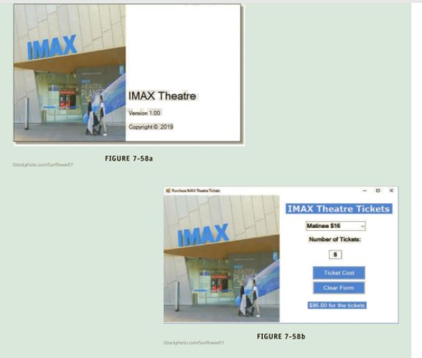 Solved IMAX THEATRE Design a Windows Classic Desktop | Chegg.com