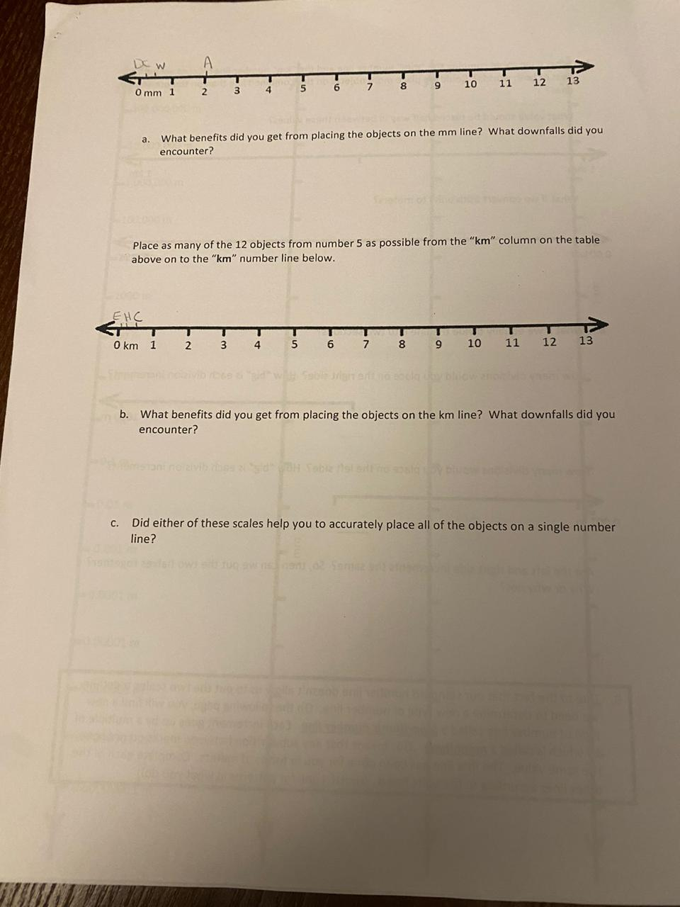 Number Line Position Exercise Introduction: As you recall from math classes, we can | Chegg.com