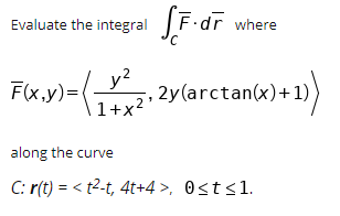 Solved Evaluate the integral Fdr where Sa. 07 F(x,y)= zyfare | Chegg.com