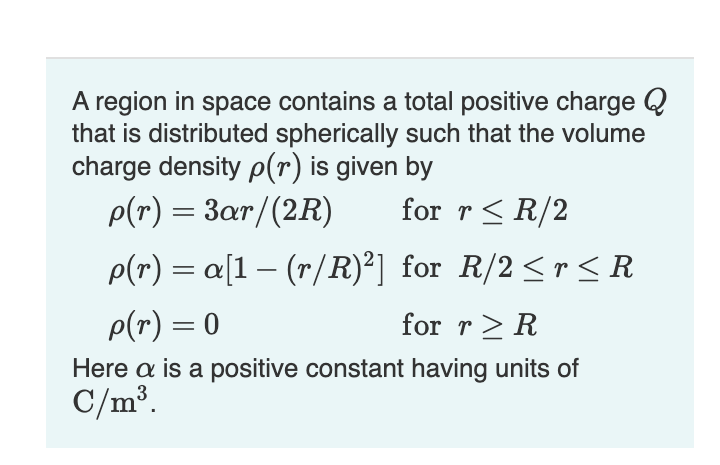 Solved a) Determine α(alpha) in terms of Q and R.b) Using | Chegg.com