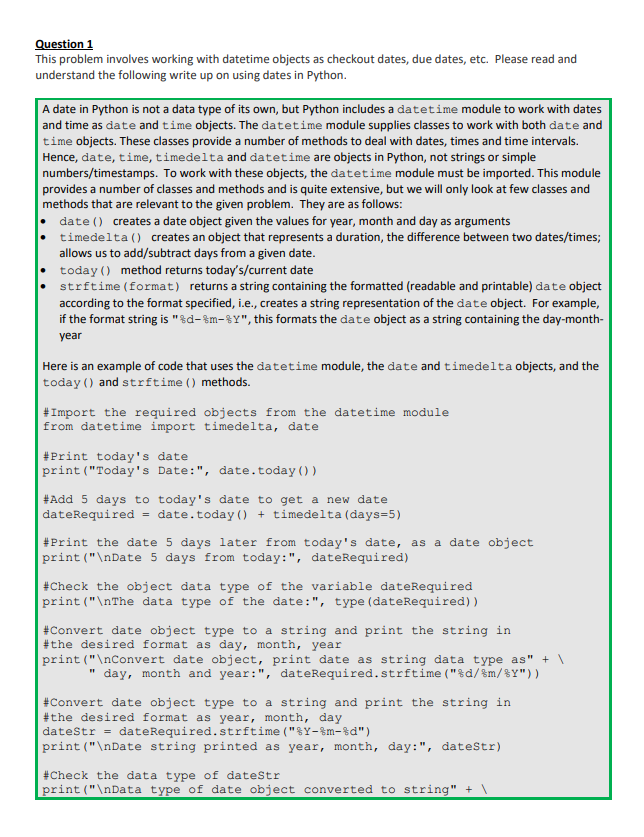 Solved Question 1 This Problem Involves Working With | Chegg.Com