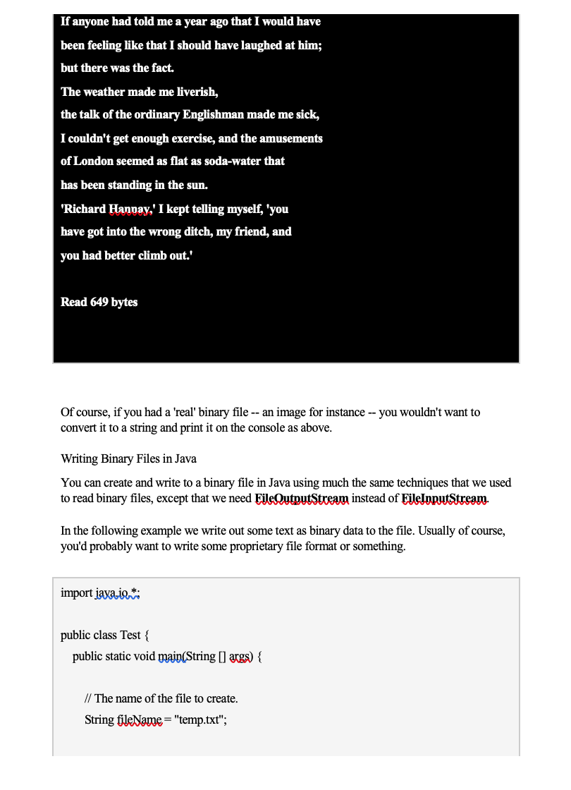 Solved 1) Create a text file named “Info.txt". Write down | Chegg.com