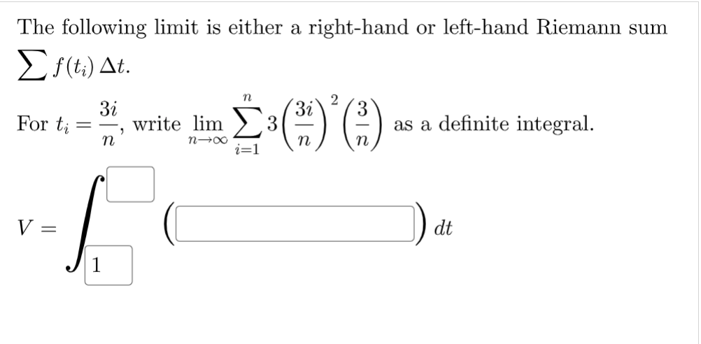 solved-the-following-limit-is-either-a-right-hand-or-chegg