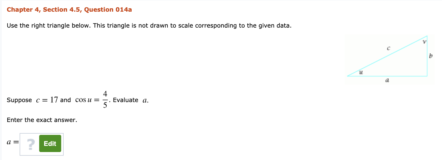 Solved Chapter 4, Section 4.5, Question 006a Use the right | Chegg.com