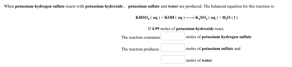 solved-when-potassium-hydrogen-sulfate-reacts-with-potassium-chegg