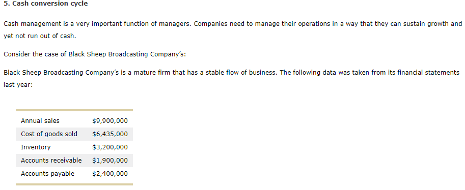 Solved The CFO for Fin Tackle Company, a manufacturer of