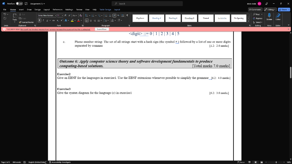 Solved Hello i want answers for exercise 2 and 3 ( second | Chegg.com