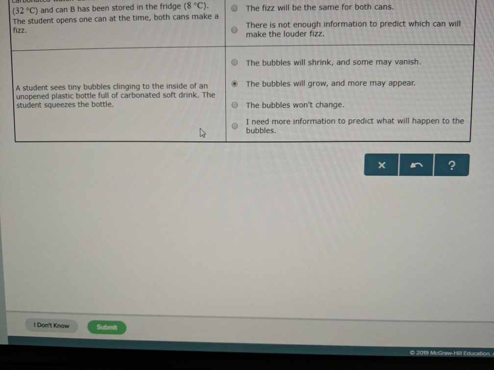 Solved (32 °C) and can B has been stored in the fridge (8