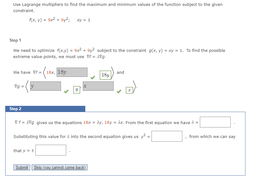 solved-use-lagrange-multipliers-to-find-the-maximum-and-chegg