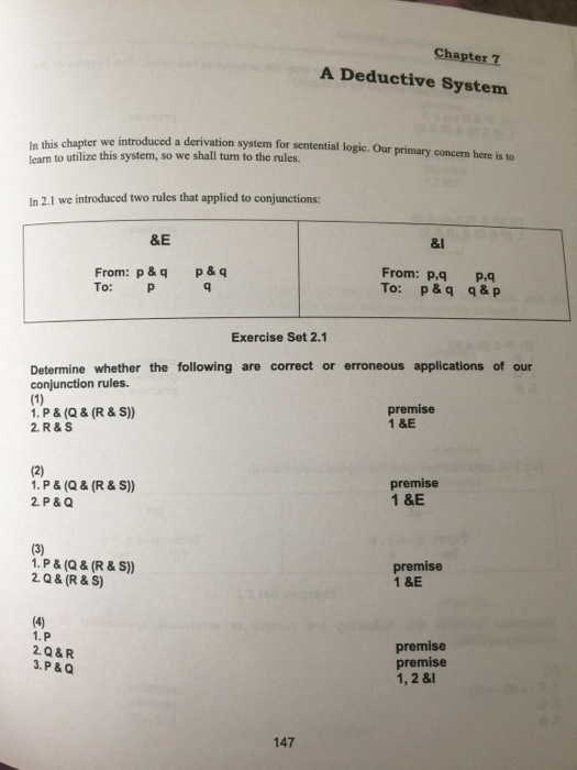 Solved Chapter 7 A Deductive System we introduced a | Chegg.com