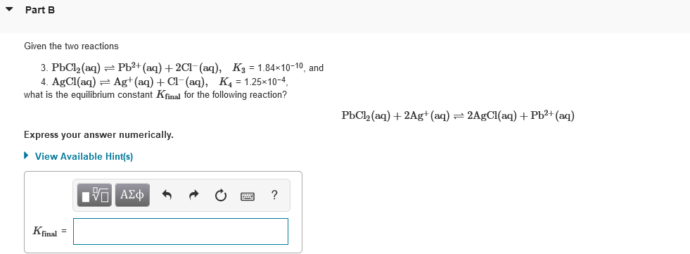 Solved Given the two reactions 1. H2 | Chegg.com