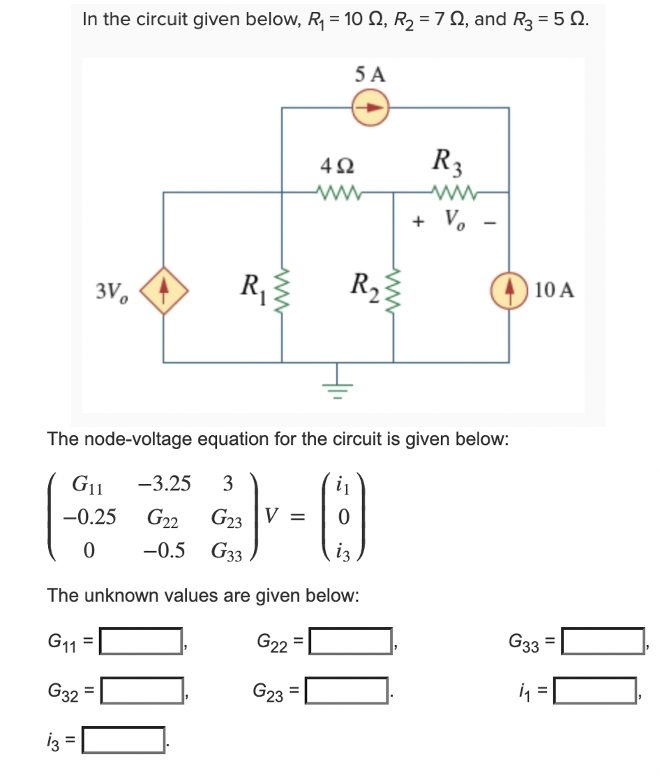 Solved In The Circuit Given Below Ry 10 12 R2 7 12 Chegg Com