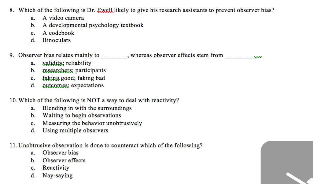 research study 6.2 dr ewell