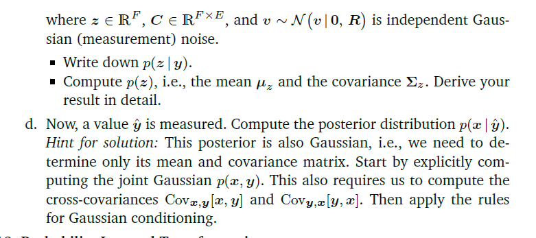 6 12 Manipulation Of Gaussian Random Variables Co Chegg Com