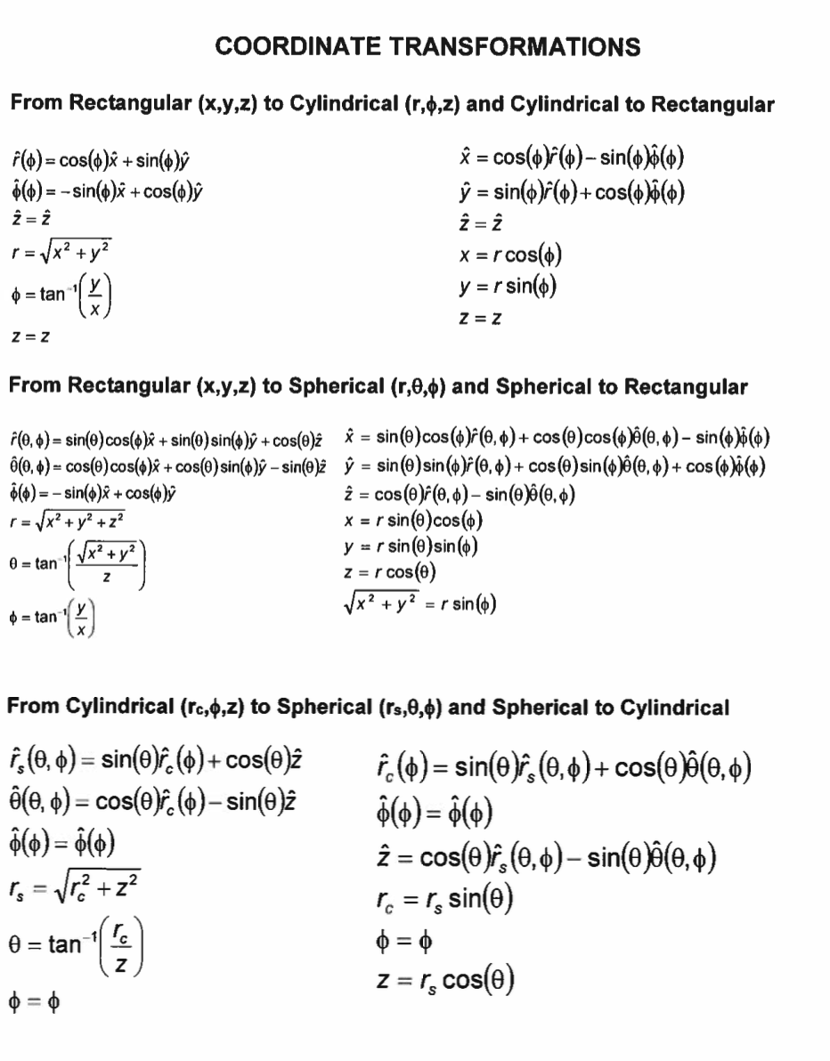 Vector Derivatives Av Cartesian Coordinates X Y Z Chegg Com