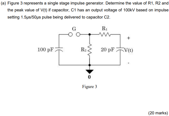 Solved (a) Figure 3 represents a single stage impulse | Chegg.com
