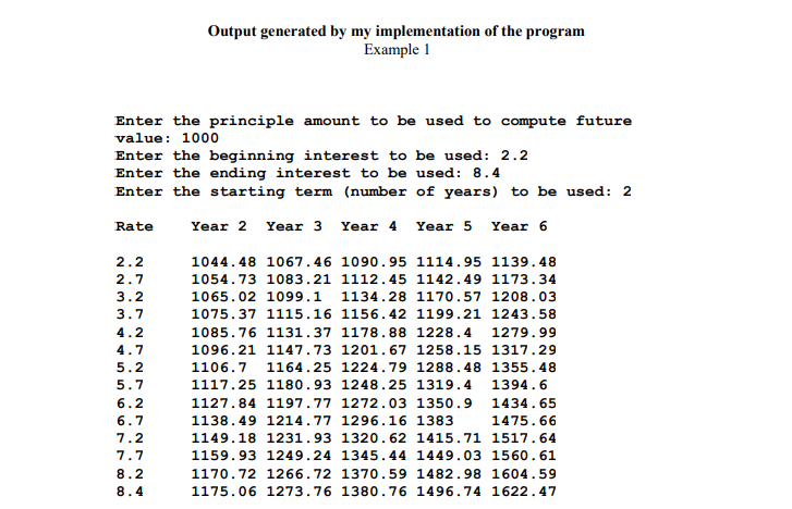 Solved For this assignment you are to implement a program | Chegg.com