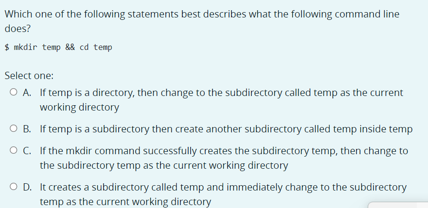 Solved Which one of the following statements best describes | Chegg.com