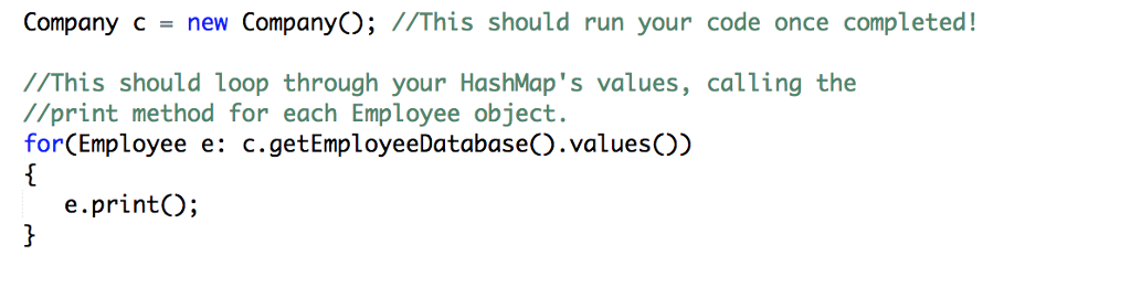 Solved (JAVA) I need to write an accessor method for the | Chegg.com