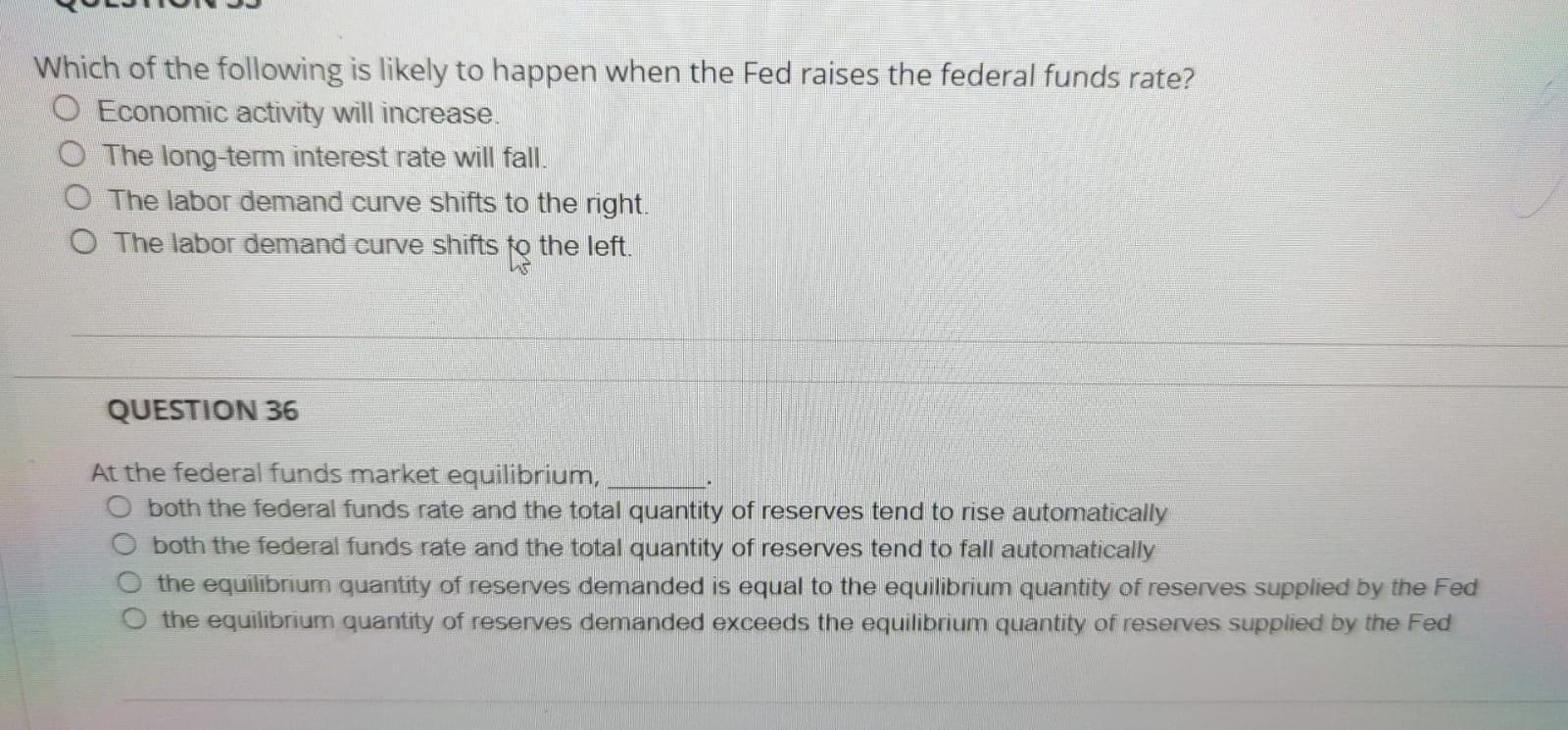 Solved Which of the following is likely to happen when the | Chegg.com