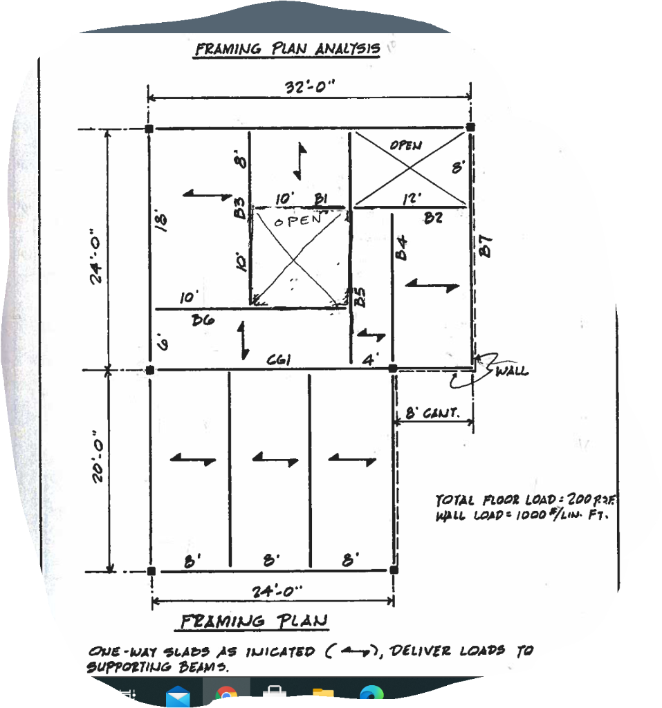 Solved FRAMING PLAN ANALYSIS 32:0