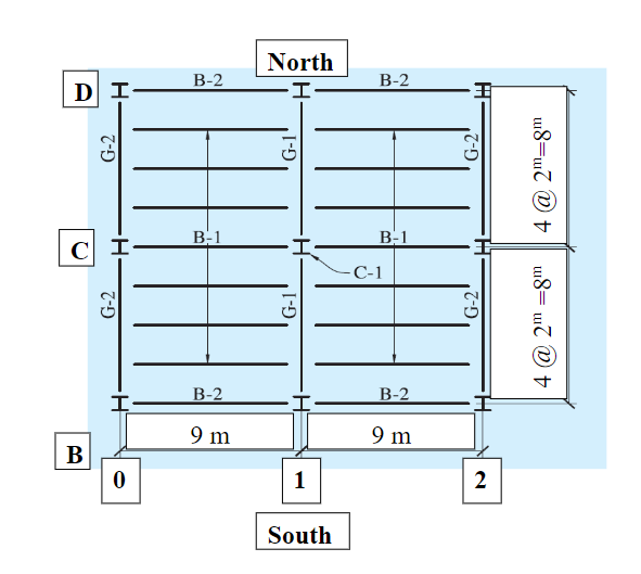 Solved Refer to the following floor framing plan shown in | Chegg.com