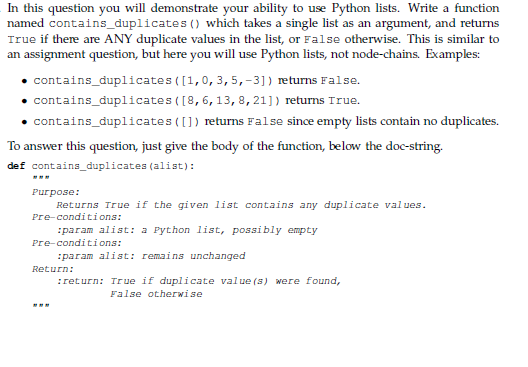 Solved In this question you will demonstrate your ability to | Chegg.com
