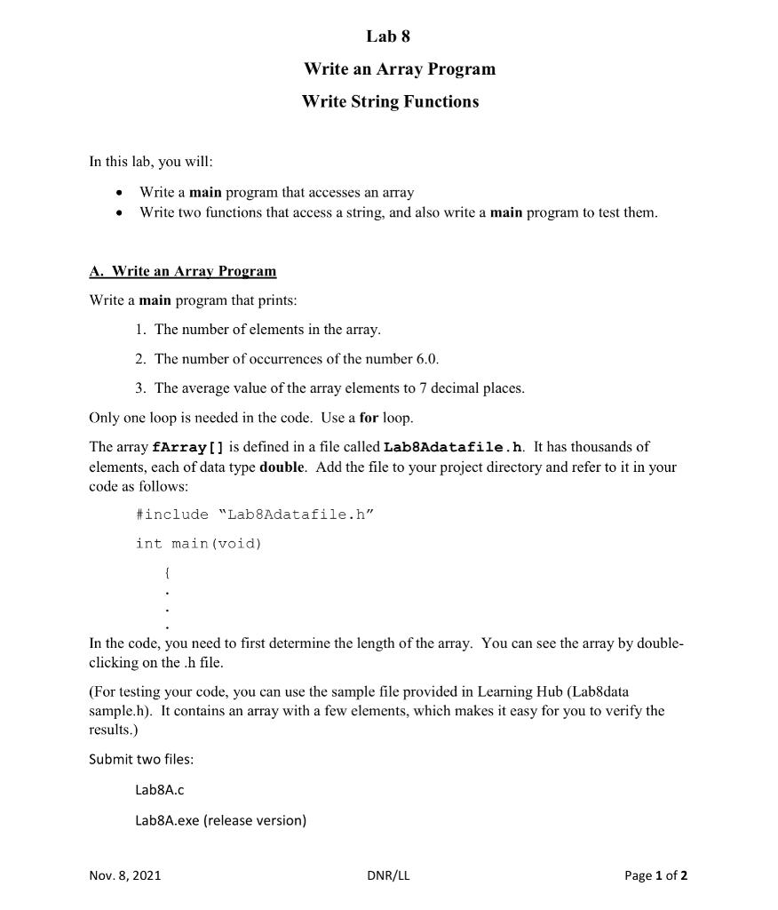 solved-lab-8-write-an-array-program-write-string-functions-chegg