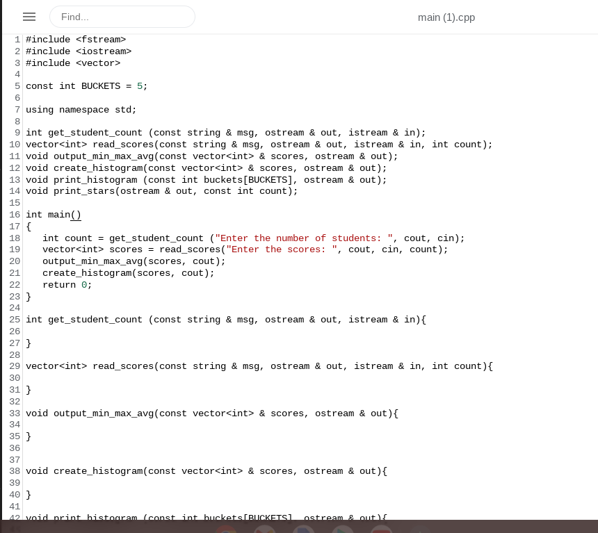 On this lab you will implement a program that will | Chegg.com