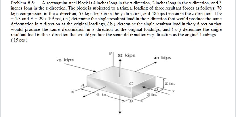 solved-problem-6-a-rectangular-steel-block-is-4-inches-chegg