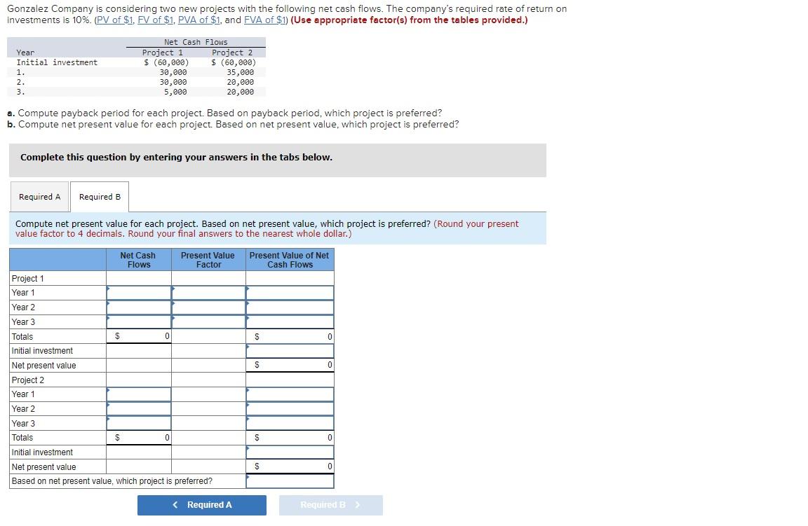 solved-gonzalez-company-is-considering-two-new-projects-with-chegg
