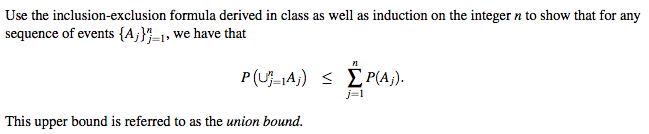 Solved Use the inclusion-exclusion formula derived in class | Chegg.com